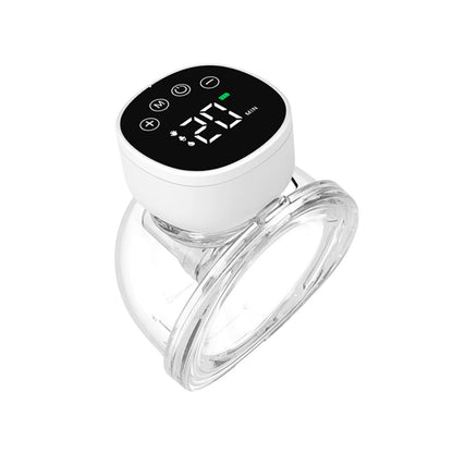 2Pcs Wearable Breast Pum Hands Free Electric Breast Pump Silent Invisible Breast Pump 3 Modes 9 Levels of Suction 180ML Capacity